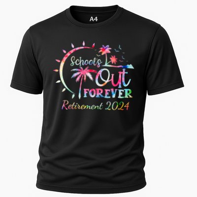 Schools Out Forever Retirement 2024 Retired Teacher Performance Shirt