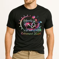 Schools Out Forever Retirement 2024 Retired Teacher Cooling Performance Crew T-Shirt