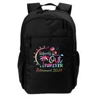 Schools Out Forever Retirement 2024 Retired Teacher Backpack