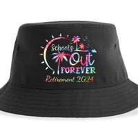 Schools Out Forever Retirement 2024 Retired Teacher Sustainable Bucket Hat