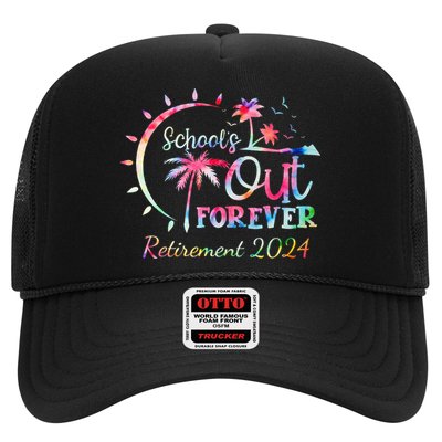 Schools Out Forever Retirement 2024 Retired Teacher Trucker Hat