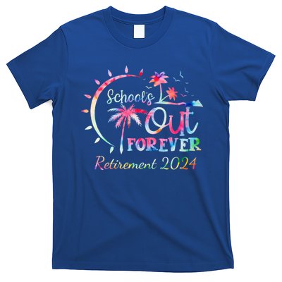 Schools Out Forever Retirement 2024 Retired Teacher T-Shirt