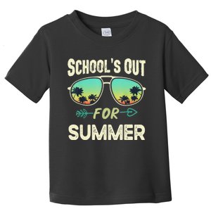 Schools Out For Summer Last Day Of School Student Teacher Toddler T-Shirt