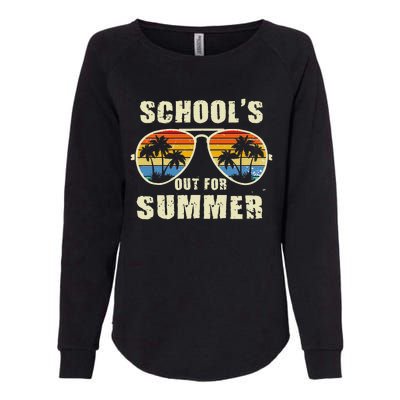 Schools Out For Summer Last Day Of School Womens California Wash Sweatshirt