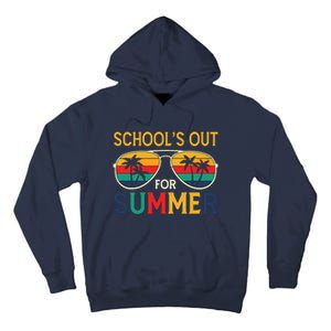 Schools Out For Summer Retro Last Day Of School Teacher Boy Tall Hoodie