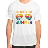 Schools Out For Summer Retro Last Day Of School Teacher Boy Adult ChromaSoft Performance T-Shirt