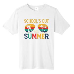 Schools Out For Summer Retro Last Day Of School Teacher Boy Tall Fusion ChromaSoft Performance T-Shirt