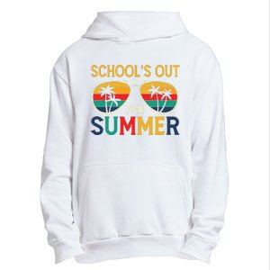 Schools Out For Summer Retro Last Day Of School Teacher Boy Urban Pullover Hoodie