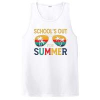 Schools Out For Summer Retro Last Day Of School Teacher Boy PosiCharge Competitor Tank