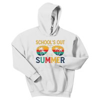 Schools Out For Summer Retro Last Day Of School Teacher Boy Kids Hoodie