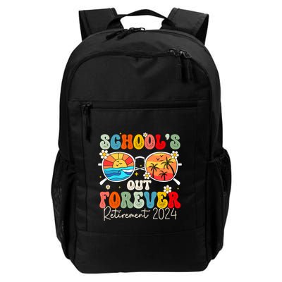 SchoolS Out Forever Retired Teacher Retirement 2024 Backpack
