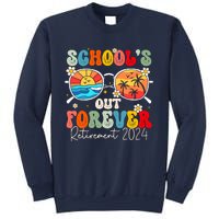 SchoolS Out Forever Retired Teacher Retirement 2024 Sweatshirt