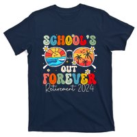 SchoolS Out Forever Retired Teacher Retirement 2024 T-Shirt