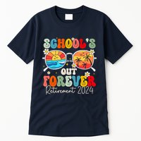 SchoolS Out Forever Retired Teacher Retirement 2024 Tall T-Shirt