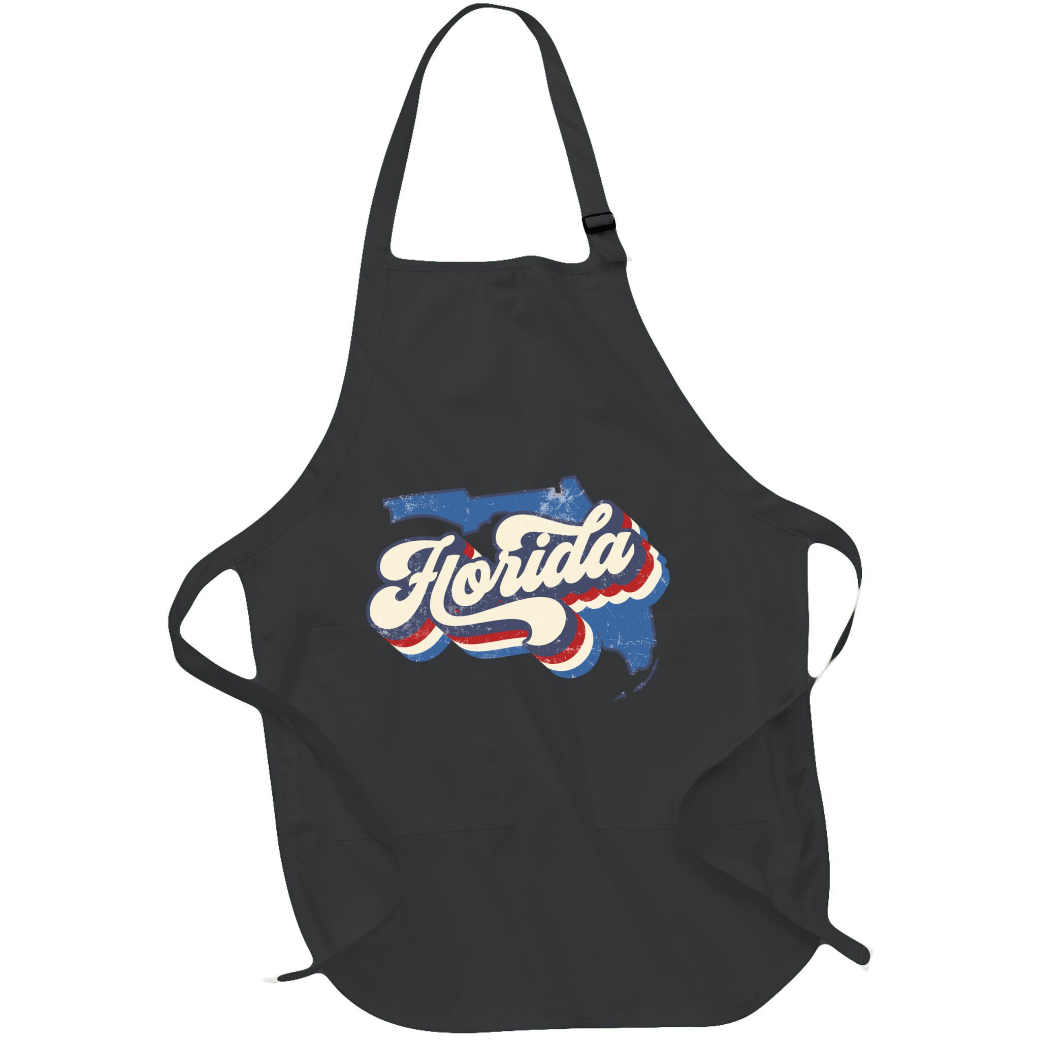 State Of Florida Retro Logo Apron