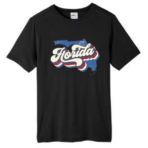 State Of Florida Retro Logo Tall Fusion ChromaSoft Performance T-Shirt