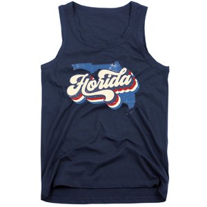 State Of Florida Retro Logo Tank Top