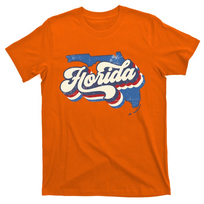 State Of Florida Retro Logo T-Shirt