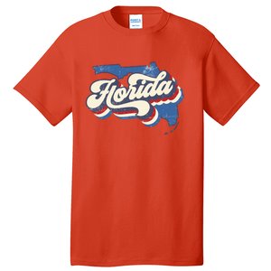 State Of Florida Retro Logo Tall T-Shirt