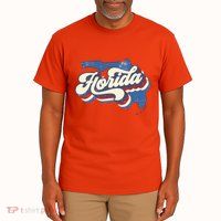 State Of Florida Retro Logo Tall T-Shirt