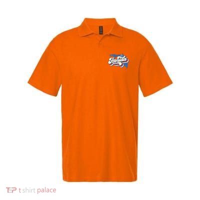 State Of Florida Retro Logo Polo