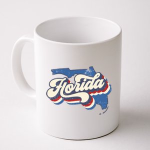 State Of Florida Retro Logo Coffee Mug