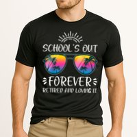 Schools Out Forever Retired Loving It Summer Teacher Student Performance Shirt