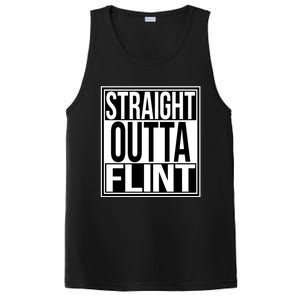 Straight Outta Flint Cute Gift PosiCharge Competitor Tank