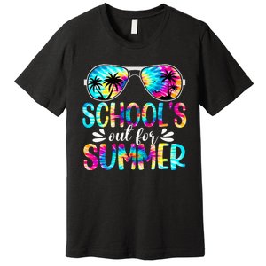 Schools Out For Summer Last Day Of School Student Teacher Premium T-Shirt