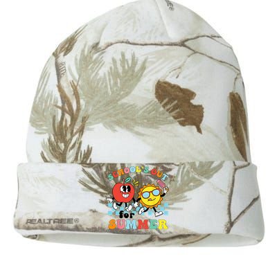 Schools Out For Summer Graduation Teacher Retro Groovy Kati Licensed 12" Camo Beanie