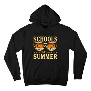 Schools Out For Summer Last Day Of School Student Teacher Hoodie