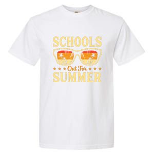 Schools Out For Summer Last Day Of School Student Teacher Garment-Dyed Heavyweight T-Shirt