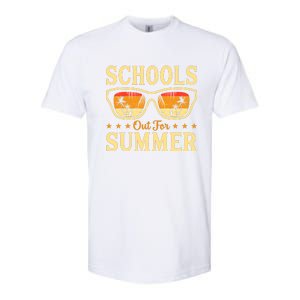 Schools Out For Summer Last Day Of School Student Teacher Softstyle CVC T-Shirt