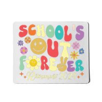 Schools Out Forever Retirement 2024 Retired Teacher Summer Mousepad