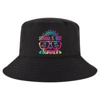 School's Out For Summer Tie Dye Cool Comfort Performance Bucket Hat