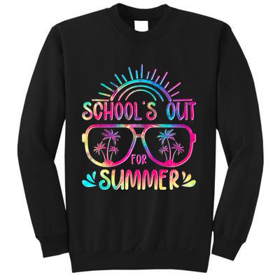 School's Out For Summer Tie Dye Sweatshirt