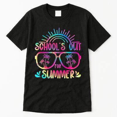 School's Out For Summer Tie Dye Tall T-Shirt