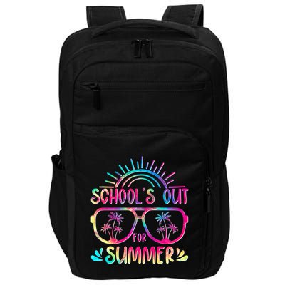 School's Out For Summer Tie Dye Impact Tech Backpack