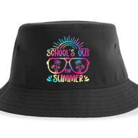 School's Out For Summer Tie Dye Sustainable Bucket Hat
