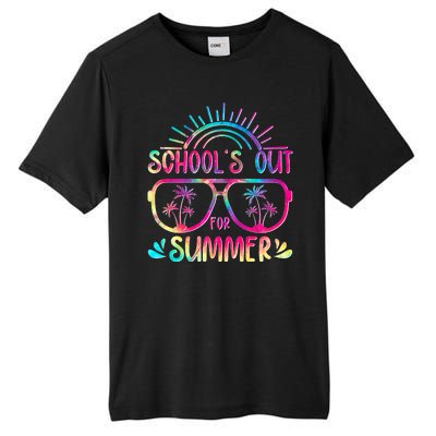 School's Out For Summer Tie Dye Tall Fusion ChromaSoft Performance T-Shirt