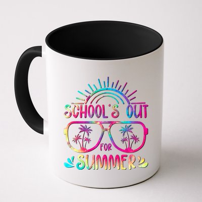 School's Out For Summer Tie Dye Mug
