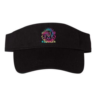 School's Out For Summer Tie Dye Visor