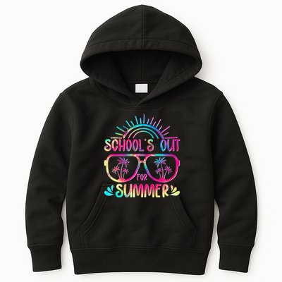 School's Out For Summer Tie Dye Kids Hoodie