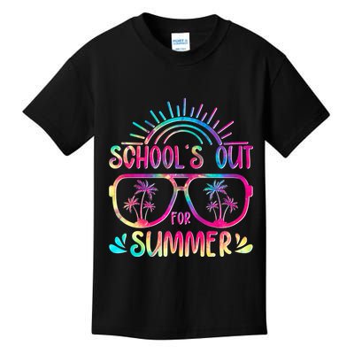 School's Out For Summer Tie Dye Kids T-Shirt
