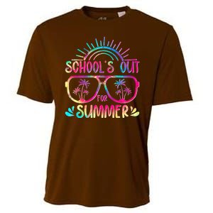 School's Out For Summer Tie Dye Cooling Performance Crew T-Shirt