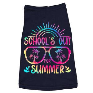 School's Out For Summer Tie Dye Doggie Tank