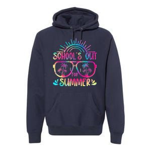 School's Out For Summer Tie Dye Premium Hoodie