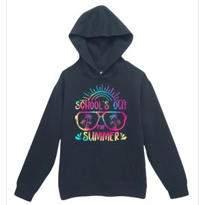 School's Out For Summer Tie Dye Urban Pullover Hoodie