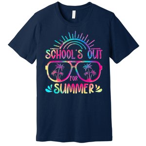 School's Out For Summer Tie Dye Premium T-Shirt