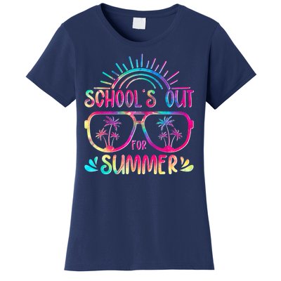 School's Out For Summer Tie Dye Women's T-Shirt